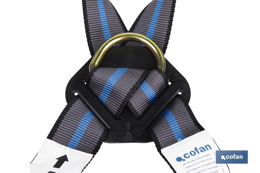 Safety harness | 2-point anchorage | Universal size | Supports up to 140kg - Cofan