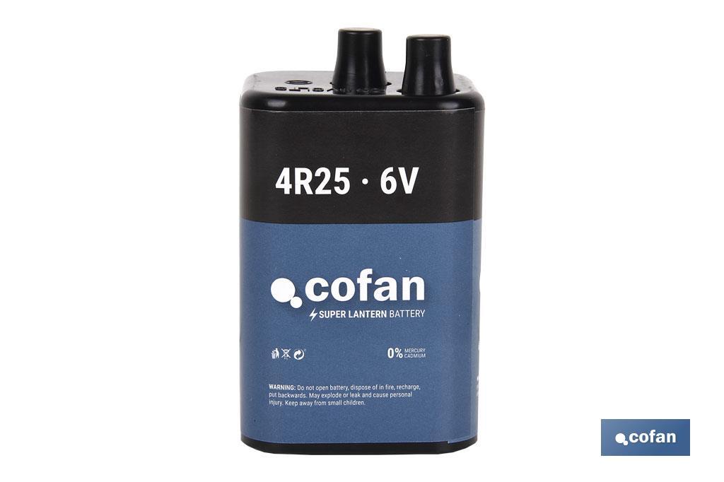 Batería 4R25 6V - Cofan