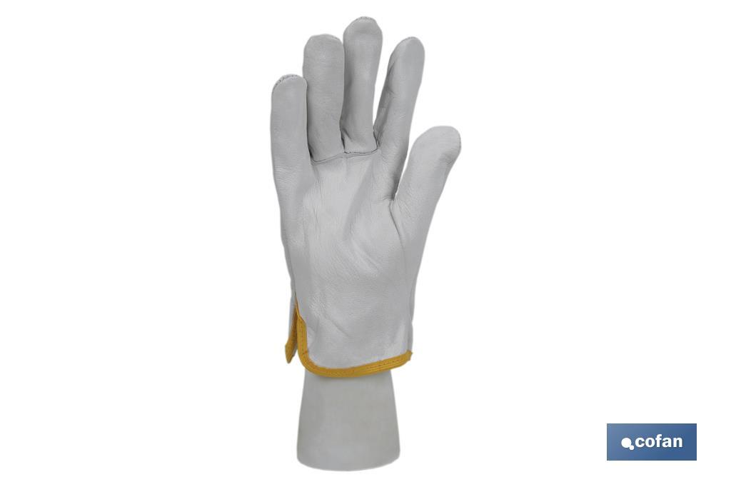 Gants style conducteur en cuir de chèvre | Parfaite adaptation et excellent toucher | Ils protègent et préservent les mains - Cofan