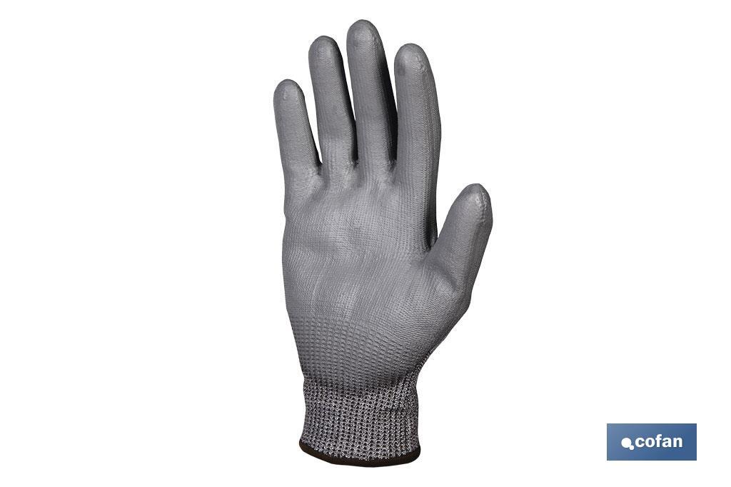 Gants anti-coupure imprégnés | Sécurité et protection | Idéaux contre les coupures - Cofan