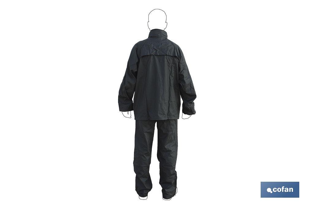 Rain Suit | PVC & Polyurethane | Several Colours | With two pockets and hidden hook in the neck - Cofan