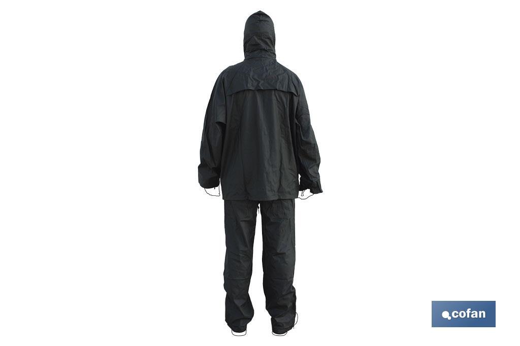 Rain Suit | PVC & Polyurethane | Several Colours | With two pockets and hidden hook in the neck - Cofan