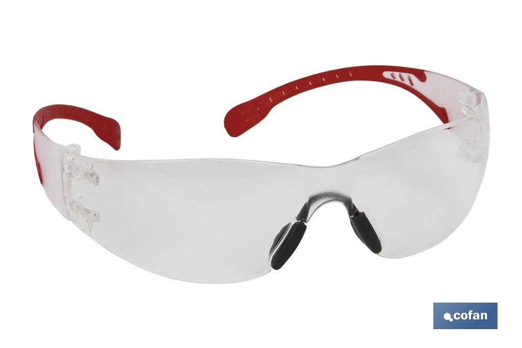 Super lightweight safety glasses | Clear lens | Greater protection and safety at work - Cofan