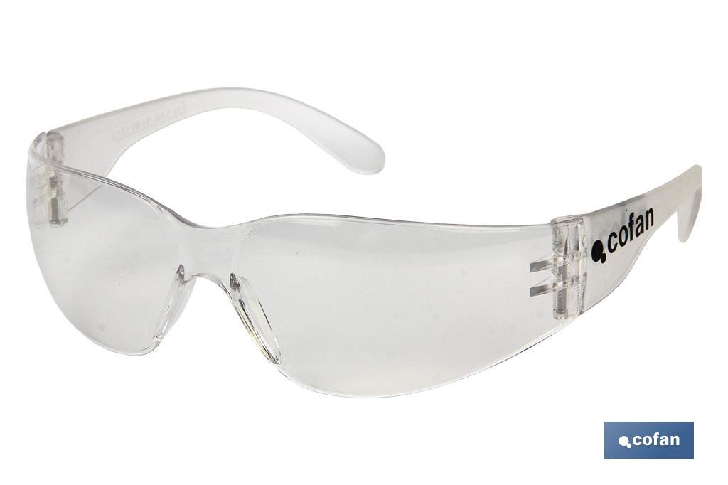 Gafas de Seguridad, Con protección UV