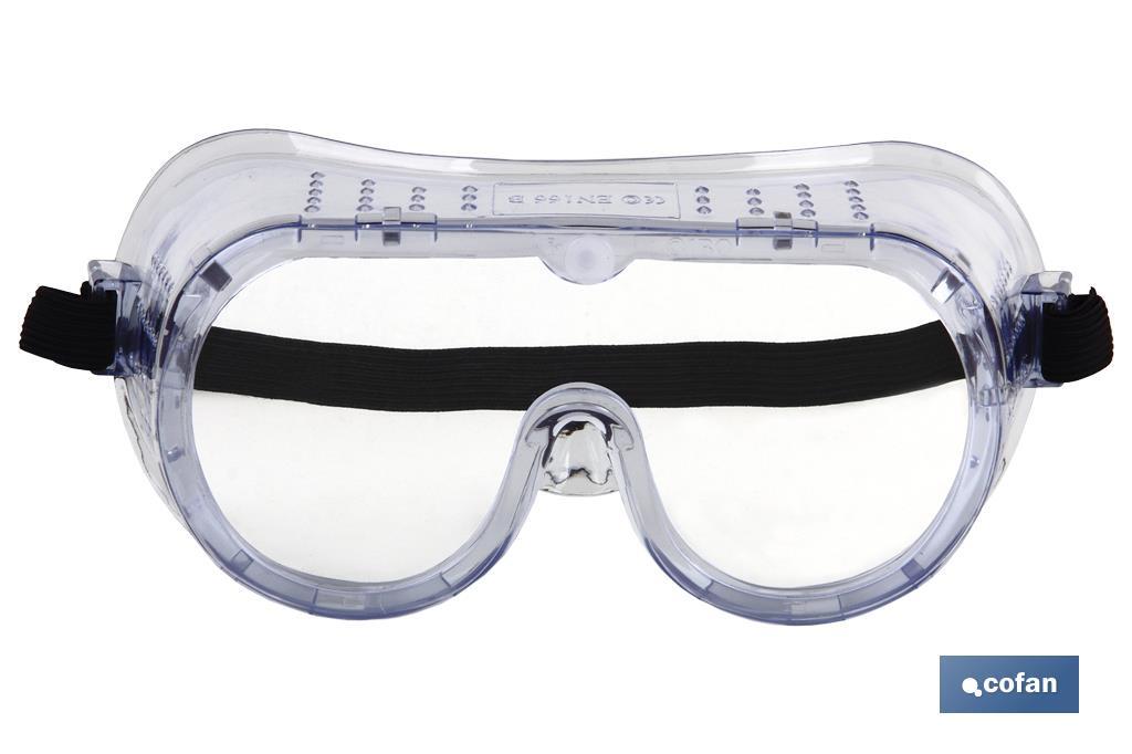 LUNETTES DE SÉCURITÉ À VENTILATION DIRECTE - Cofan