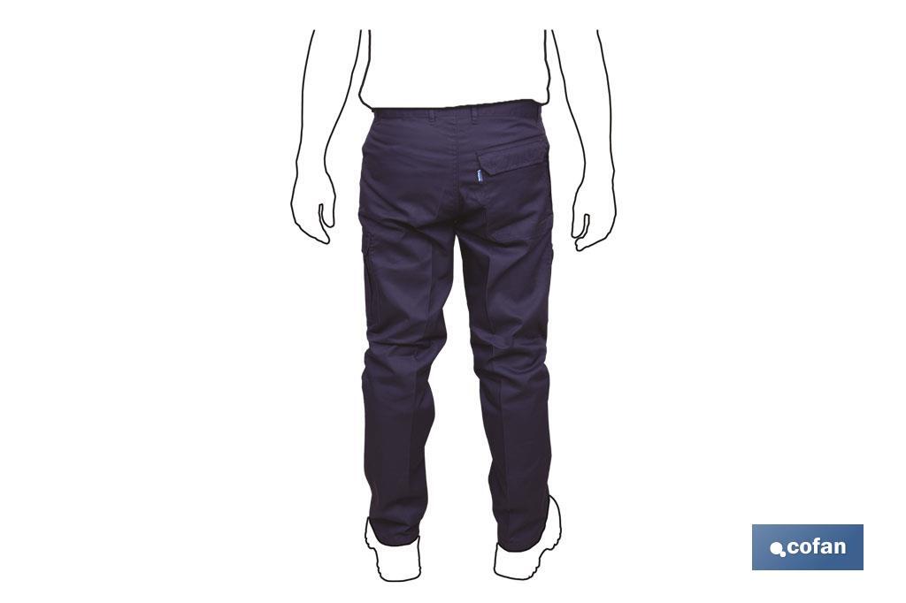 Pantaloni da lavoro | Modello Servet | Vari colori | Composizione: 65% poliestere e 35% cotone - Cofan