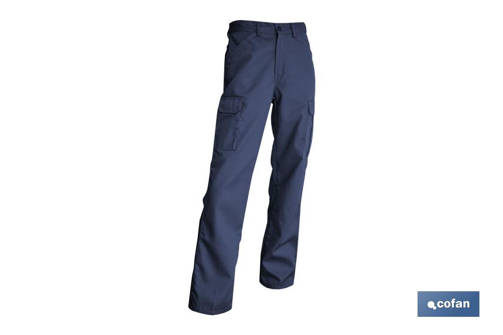 Pantaloni da lavoro | Modello Servet | Vari colori | Composizione: 65% poliestere e 35% cotone - Cofan