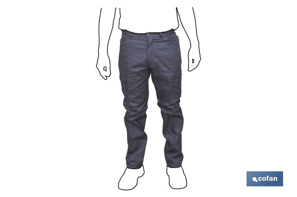 Pantaloni da lavoro | Modello Servet | Vari colori | Composizione: 65% poliestere e 35% cotone - Cofan