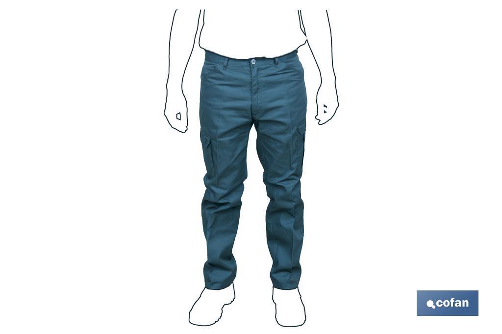 Pantaloni da lavoro | Modello Servet | Vari colori | Composizione: 65% poliestere e 35% cotone - Cofan