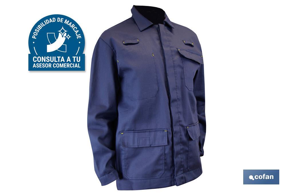 Work Jacket | Multi-risk | Dark Blue | Mica Model - Cofan