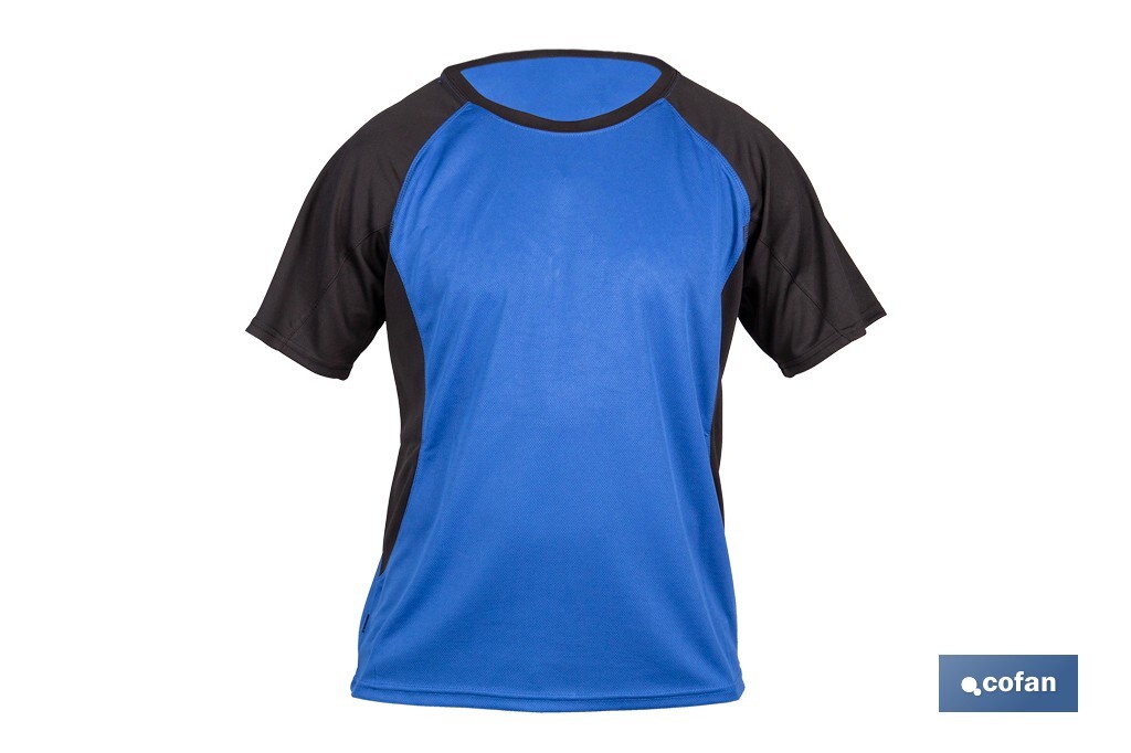 Camiseta técnica de trabajo | Tejido transpirable | Material: 100 % poliéster | Disponible en varias tallas y colores | Personalizable con tu logo - Cofan