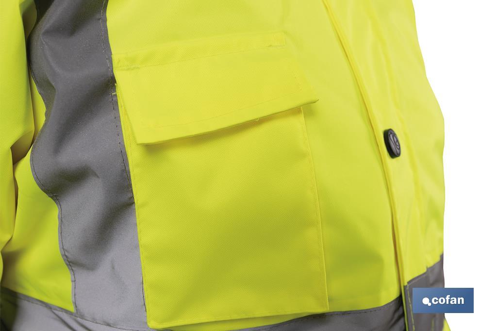 Parka ad alta visibilità | Taglie dalla S alla XXXL | Giallo - Cofan