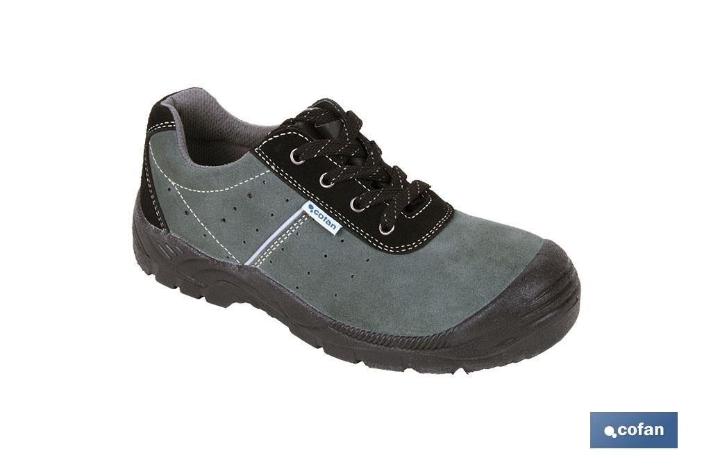 Zapato S1-P en color gris - Cofan