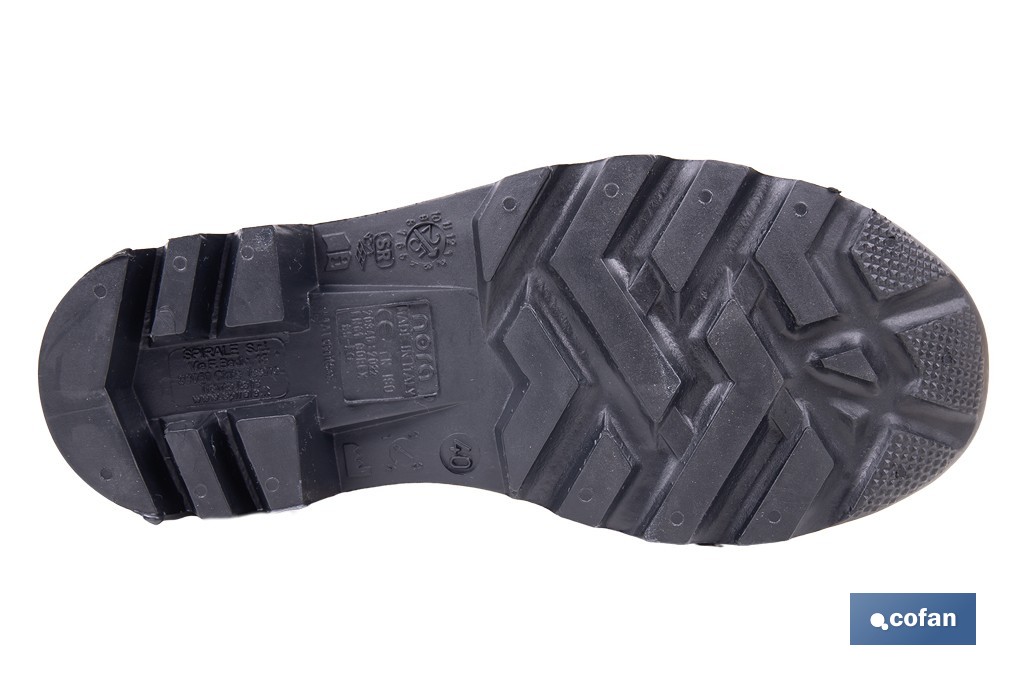 Rain Boot | Security S5 | Yellow | PVC | Steel Toe cap and Insole - Cofan