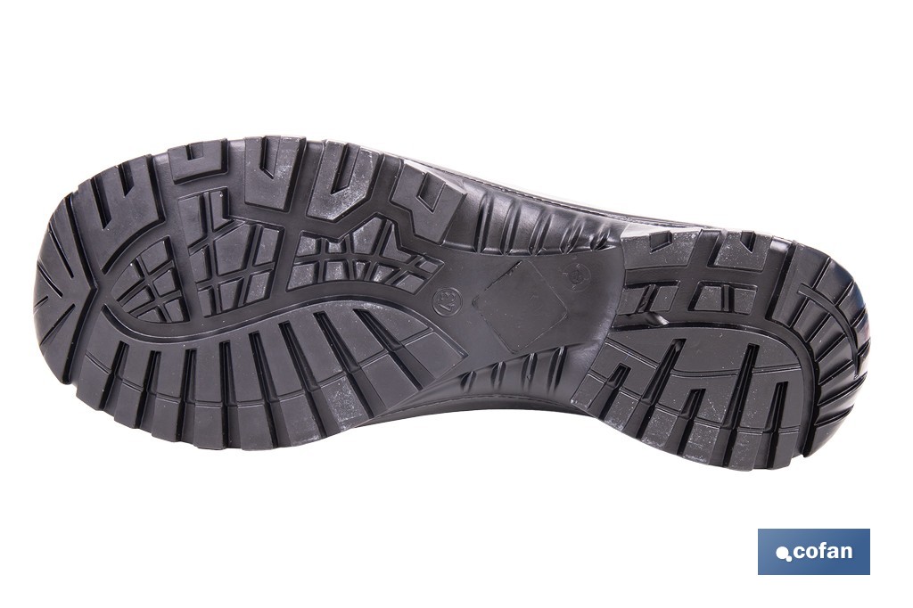 Leather Safety Boot | Black | Security S3 | Iskur Model | Light Carbon Toe Cap - Cofan