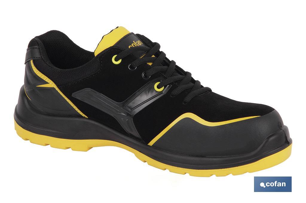 Scarpe sportive | Sicurezza S3-SRC ESD | Modello Montiel | Colore: nero | Suola antiscivolo - Cofan