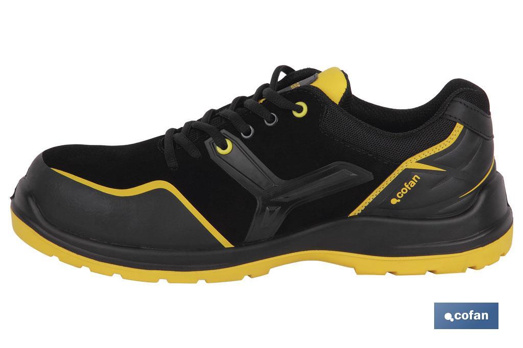 Scarpe sportive | Sicurezza S3-SRC ESD | Modello Montiel | Colore: nero | Suola antiscivolo - Cofan