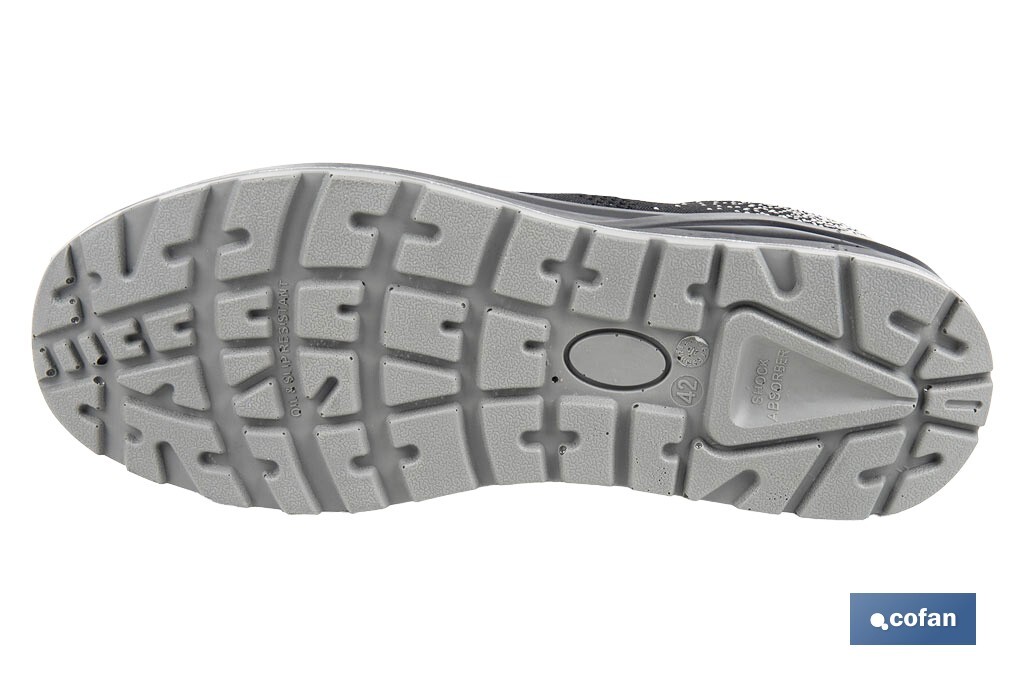 Zapato deportivo S1 PS SR FO Modelo Sierra | Con puntera y plantilla antiperforación | Disponible desde la talla 35 hasta la 47 - Cofan