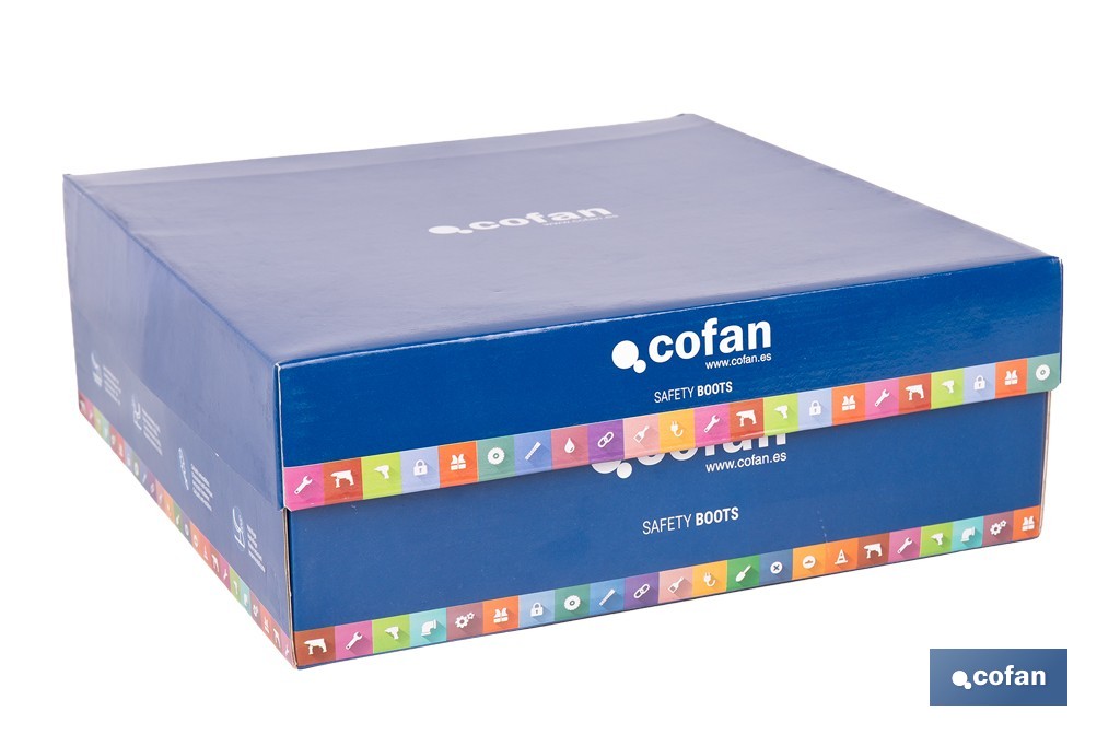 Botas de seguridad Megan Pro con forro de borreguito | Puntera de composite y suela antideslizante | Disponible desde la talla 37 hasta la 47 - Cofan