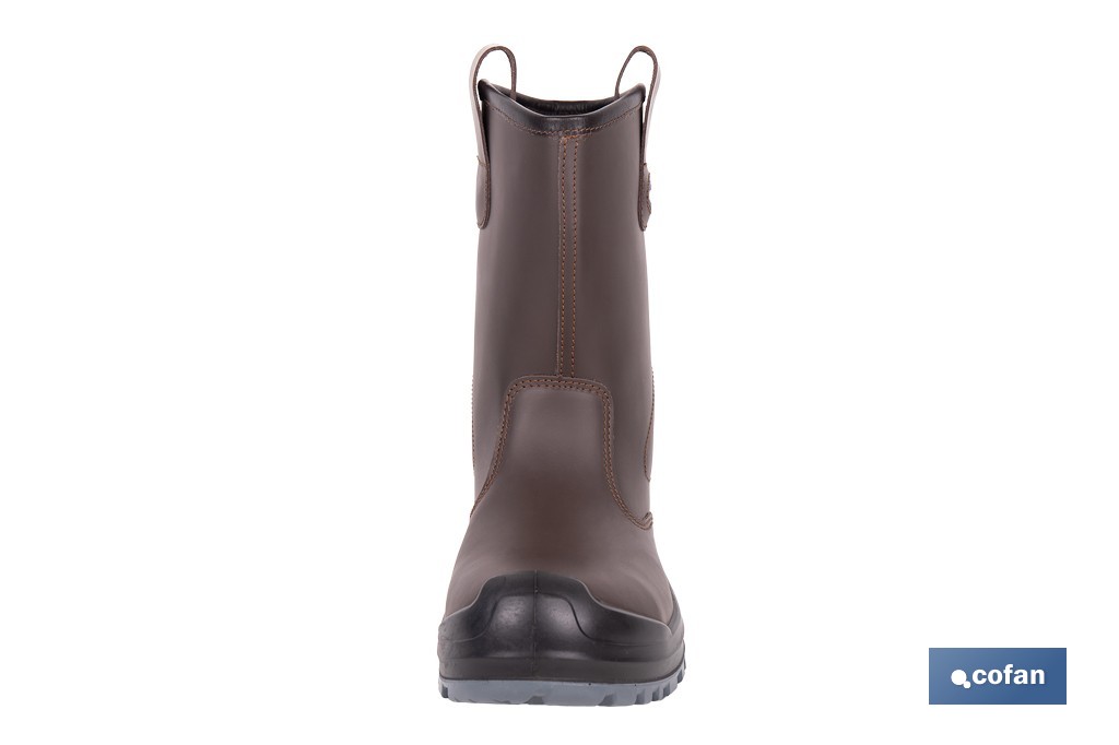 Botas de seguridad Megan Pro con forro de borreguito | Puntera de composite y suela antideslizante | Disponible desde la talla 37 hasta la 47 - Cofan