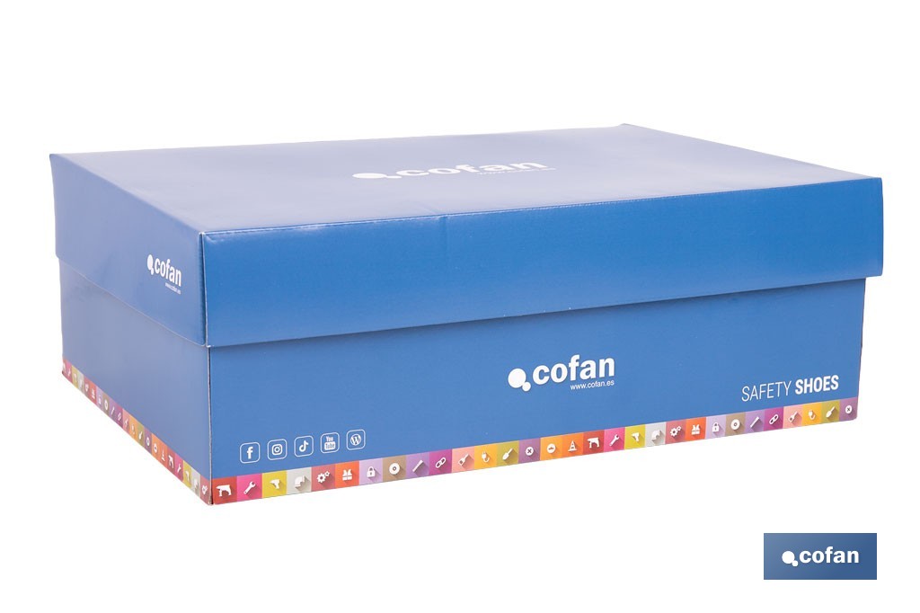 S-3 safety boots, Wings Pro Model | With textile anti-puncture insole Kevlar | Sizes available from 37 to 48 (EU) - Cofan