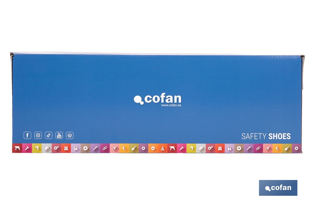 S-3 safety boots, Wings Pro Model | With textile anti-puncture insole Kevlar | Sizes available from 37 to 48 (EU) - Cofan