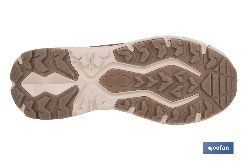 Zapatilla de trekking impermeable Infanto | Piel de serraje con suela de Phylon y TPR | Disponible desde la talla 39 hasta la 46 - Cofan