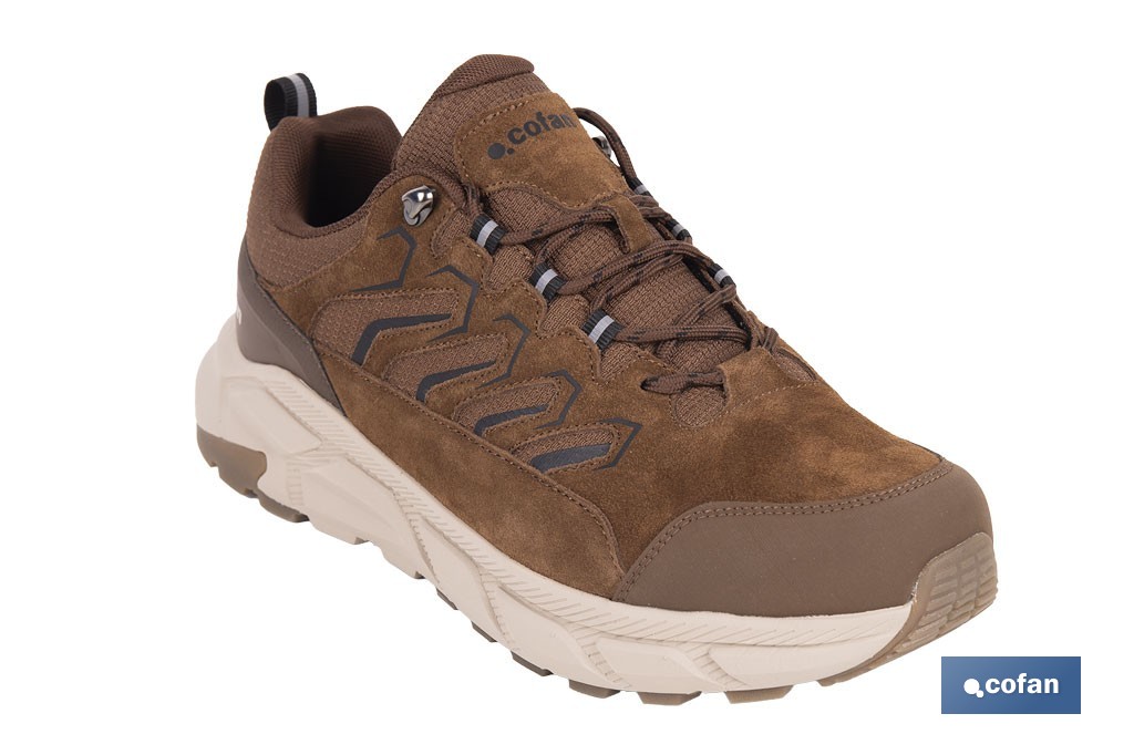 Zapatilla de trekking impermeable Infanto | Piel de serraje con suela de Phylon y TPR | Disponible desde la talla 39 hasta la 46 - Cofan