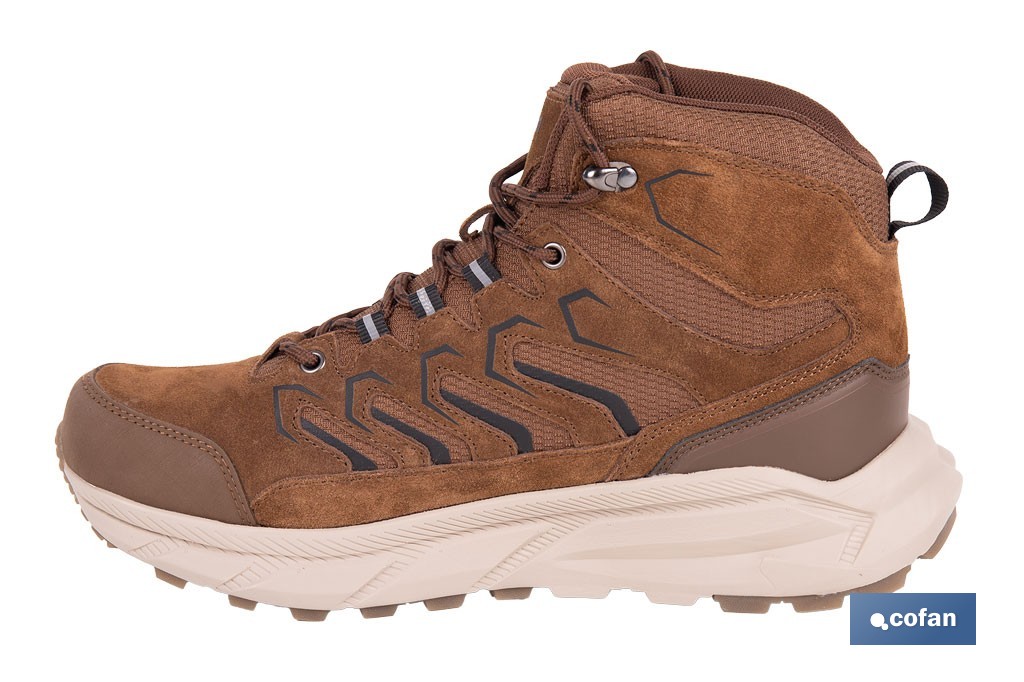 Bota de trekking impermeable modelo Sardinero | Piel de serraje con suela de Phylon y TPR | Disponible desde la talla 39 hasta la 46 - Cofan