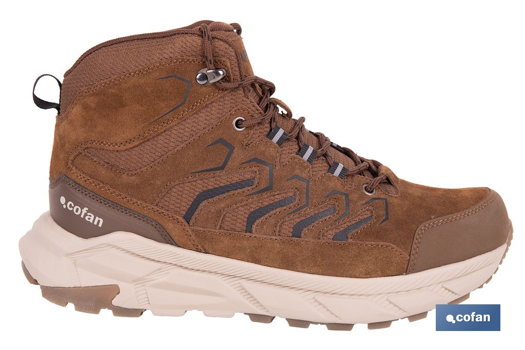 Bota de trekking impermeable modelo Sardinero | Piel de serraje con suela de Phylon y TPR | Disponible desde la talla 39 hasta la 46 - Cofan