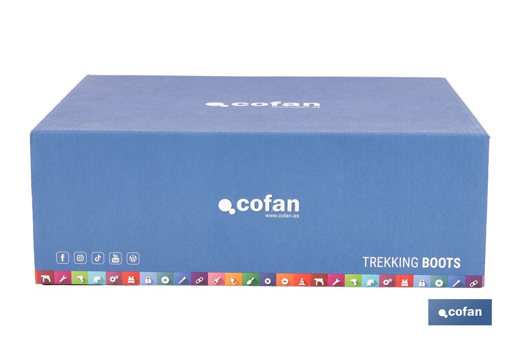 Bota de trekking impermeable modelo Sardinero | Piel de serraje con suela de Phylon y TPR | Disponible desde la talla 39 hasta la 46 - Cofan