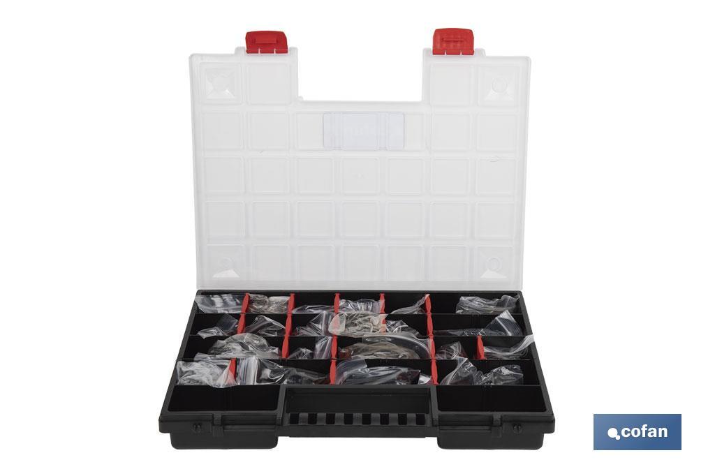 Maletín Surtido Pasadores Elásticos DIN-1481 (Caja con 2.350 Unds) - Cofan