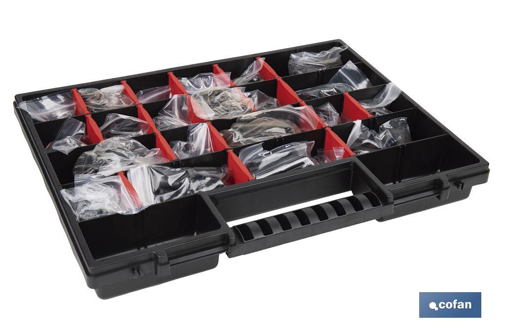 Maletín Surtido Pasadores Elásticos DIN-1481 (Caja con 2.350 Unds) - Cofan