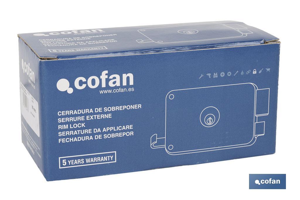 FECHADORA DE BLOQUEIO - Cofan