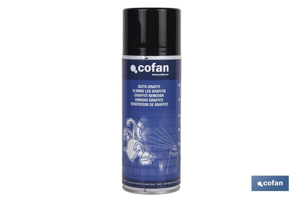 Graffiti remover | 400ml | Removal of graffiti, paints and stickers - Cofan