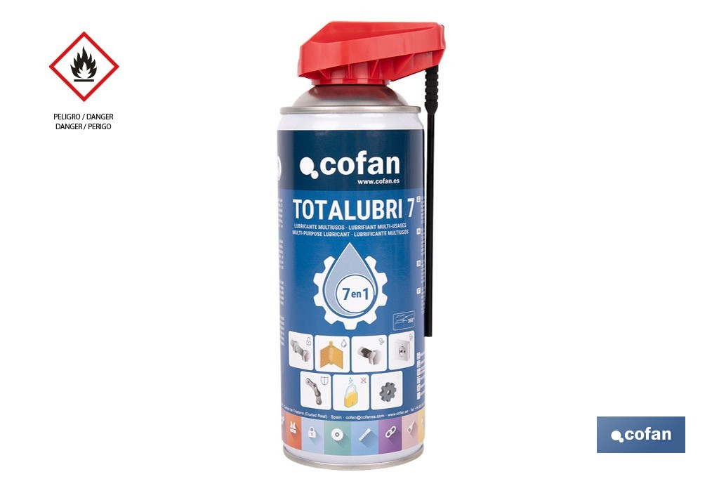 Lubricante multiusos universal | Envase de 400 ml con alto poder penetrante - Cofan