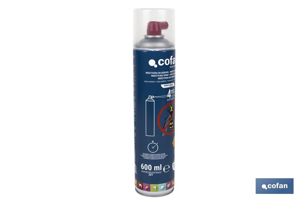  Cofan Insecticide pour Guêpes | Format Spray | Récipient de 600 ml - Cofan