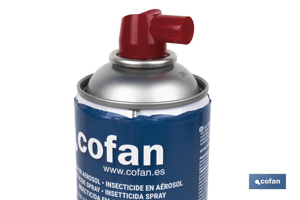 Insecticida para Avispas | Formato Spray | Bote de 600 ml - Cofan