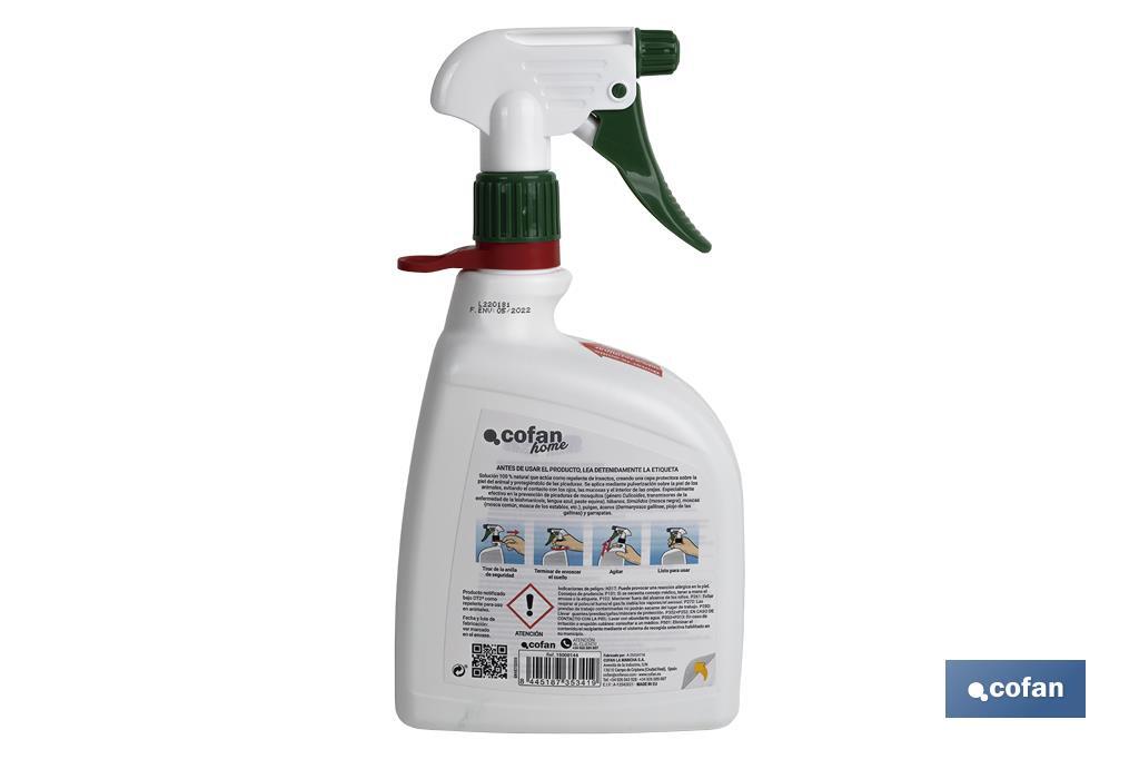 Répulsif et Insectifuge | Pour animaux de compagnie | Capacité de 1 litre - Cofan