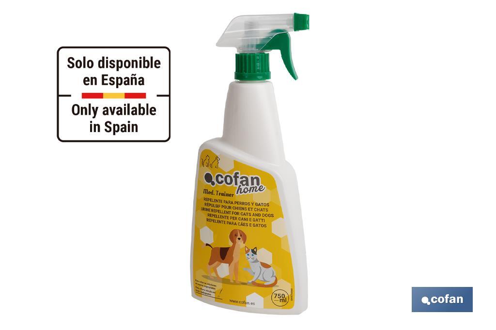 Répulsif pour Chiens et Chats | Capacité 750 ml - Cofan