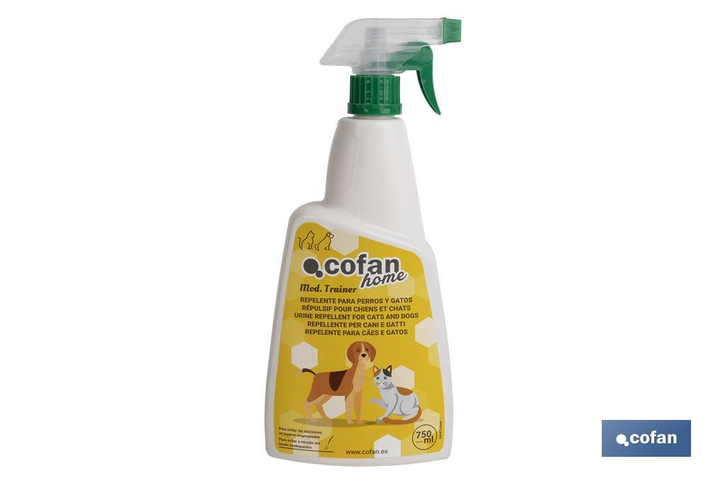 Repelente para Perros y Gatos | Capacidad 750 ml - Cofan