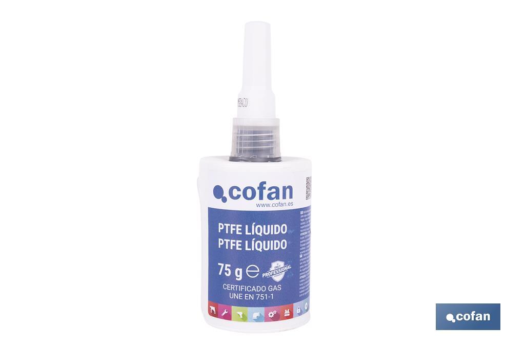 PTFE sealant 50ml | Pipe sealant | Perfect tightness and withstands pressure, vibration and temperature - Cofan