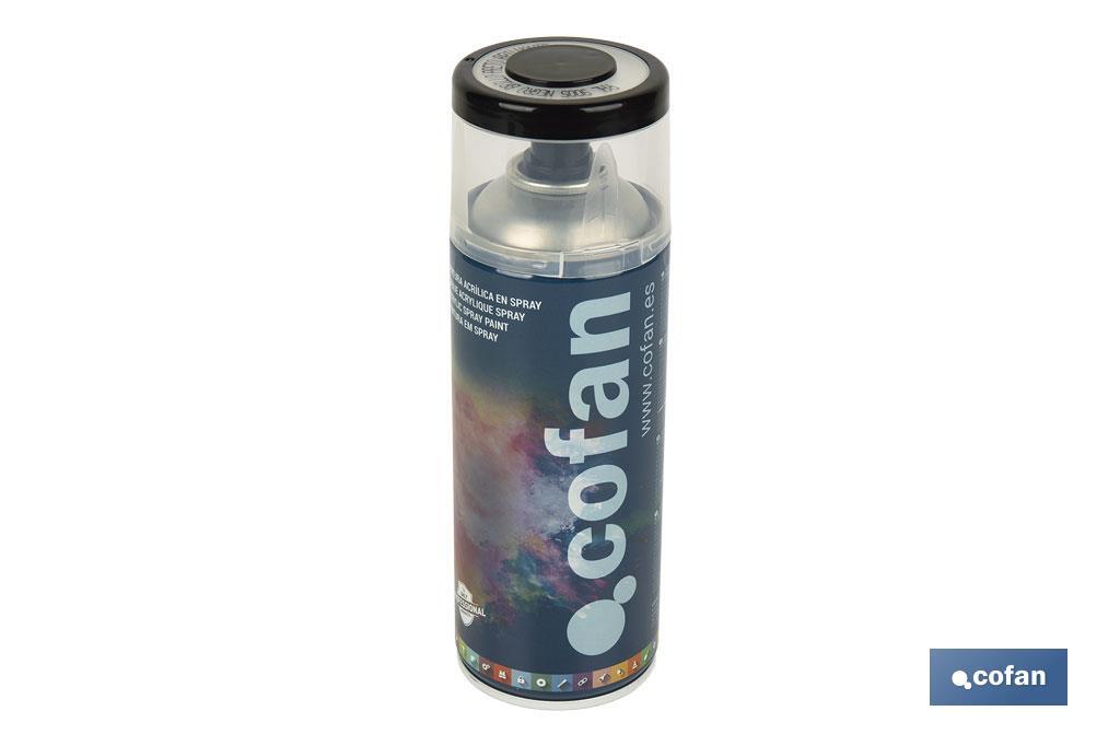 Acrylic enamel paint | Spray | 400ml | Several colours - Cofan