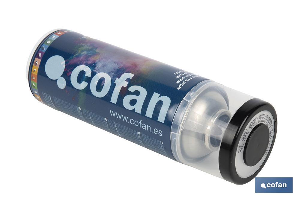 Acrylic enamel paint | Spray | 400ml | Several colours - Cofan