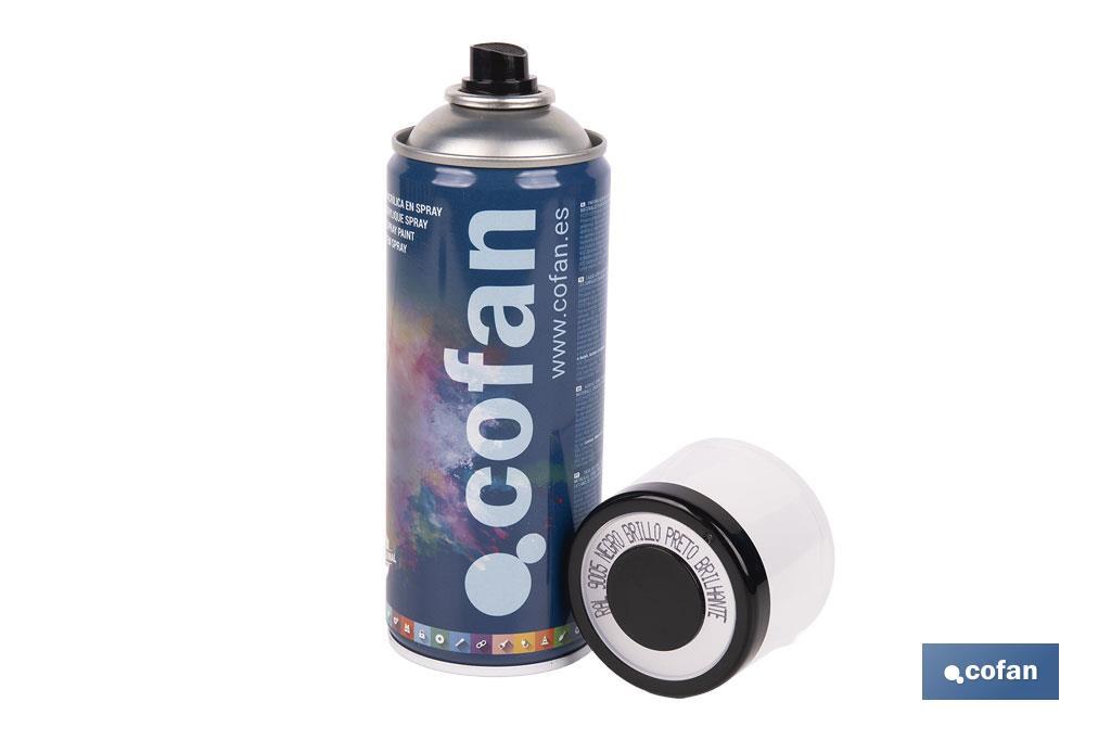 Acrylic enamel paint | Spray | 400ml | Several colours - Cofan
