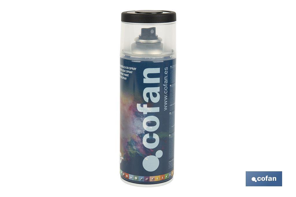Acrylic enamel paint | Spray | 400ml | Several colours - Cofan