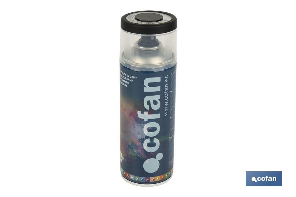 Acrylic enamel paint | Spray | 400ml | Several colours - Cofan