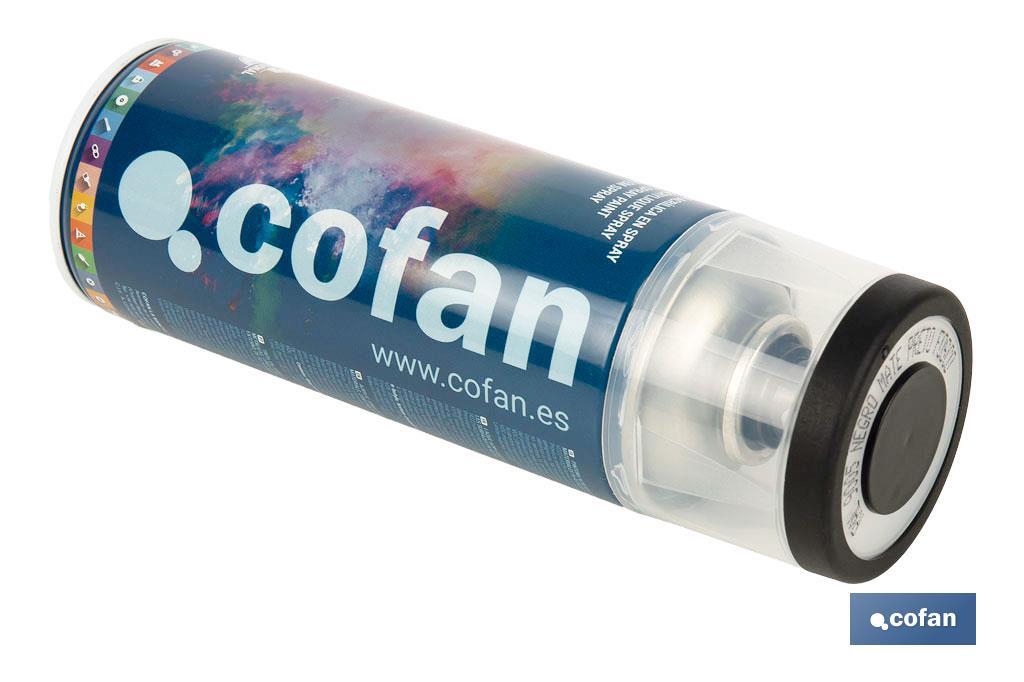 Acrylic enamel paint | Spray | 400ml | Several colours - Cofan