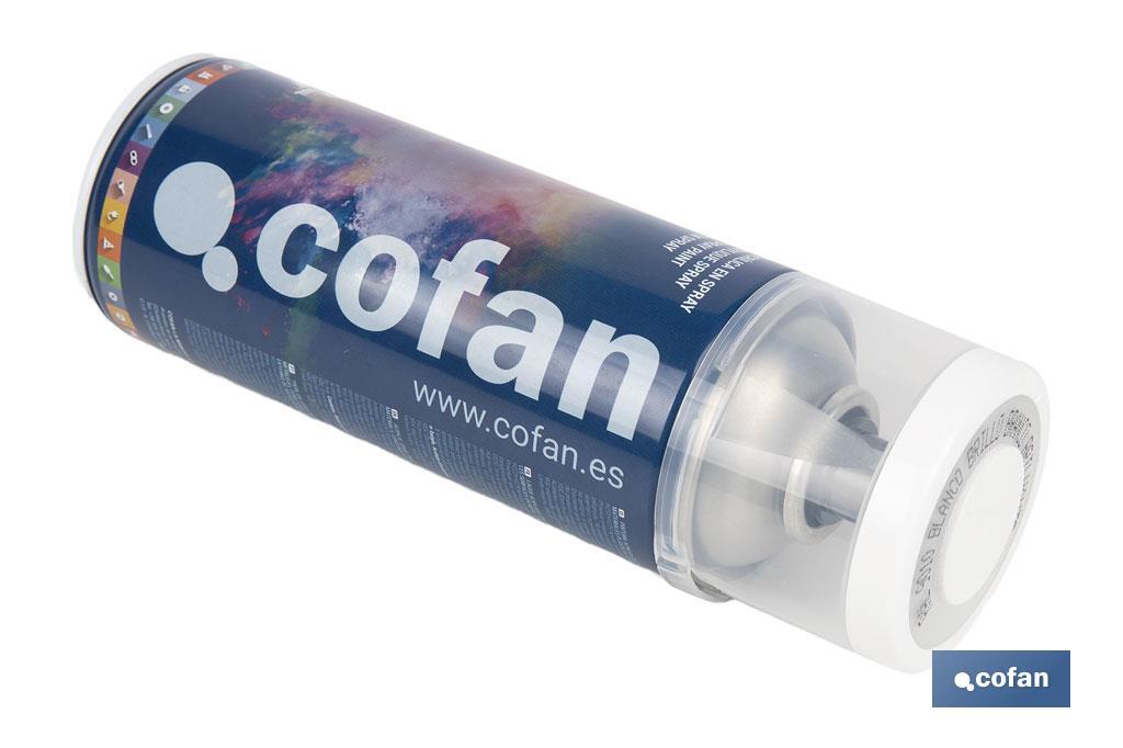 Acrylic enamel paint | Spray | 400ml | Several colours - Cofan