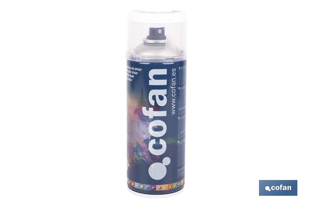 Acrylic enamel paint | Spray | 400ml | Several colours - Cofan